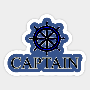 CAPTAIN Sticker